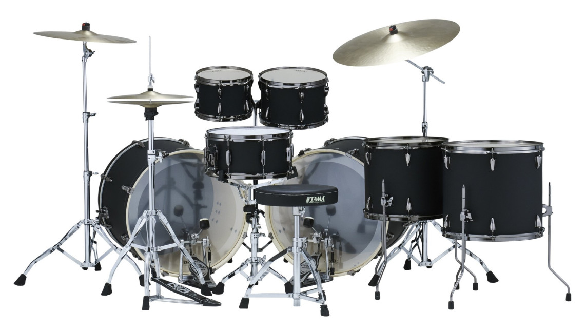 Hlavní obrázek Jiné konfigurace TAMA IP72ZH8WBN-BOB Imperialstar - Blacked Out Black/Black Nickel Hardware