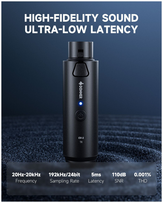 Hlavní obrázek USB adaptery pro mikrofony DONNER CV-2