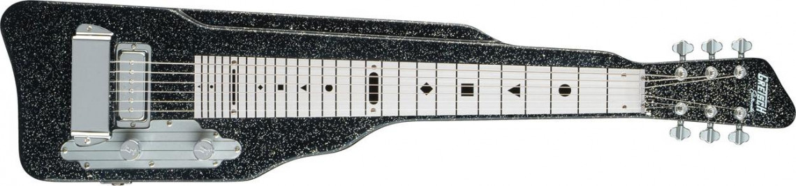 Hlavní obrázek Resonátory GRETSCH G5715 Lap Steel - Black Sparkle