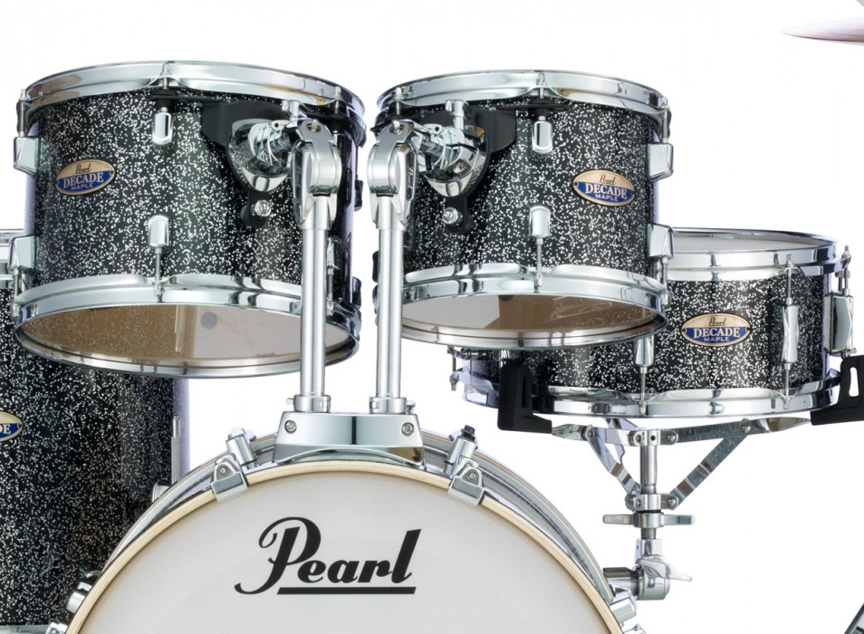 Hlavní obrázek 20“; 10“, 12“; 14“ PEARL DMPR905/C714 Decade Maple Delmar Finish - Slate Galaxy Flake