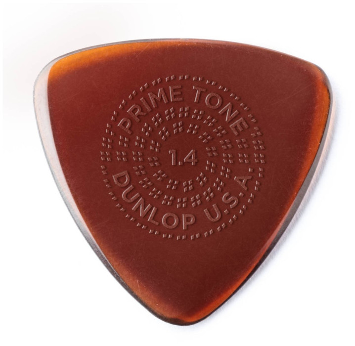 Hlavní obrázek Tvrdost do 2.0 DUNLOP Primetone Small Triangle Grip Pick 1.4mm, 12ks