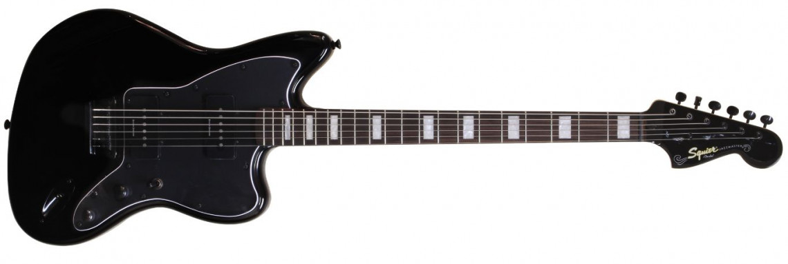 Hlavní obrázek Barytonové FENDER SQUIER Vintage Modified Baritone Jazzmaster Transparent Black Rosewood