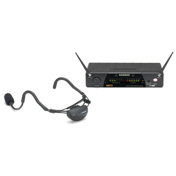 Hlavní obrázek S hlavovým mikrofonem SAMSON AirLine 77 Headset System QE - E3 864.500 MHz