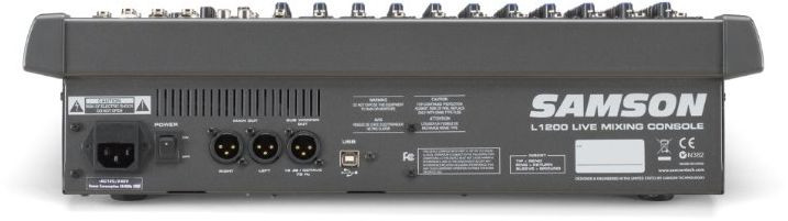 Hlavní obrázek Mixážní pulty s efektem SAMSON L1200