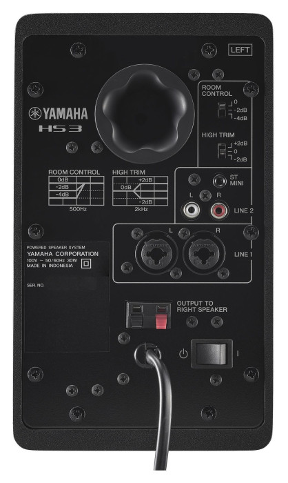 Hlavní obrázek Aktivní monitory YAMAHA HS 3 - Black