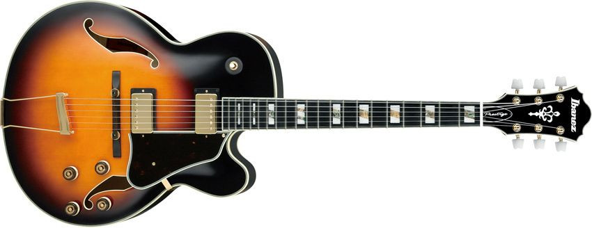 Hlavní obrázek Semiakustické a jazzové IBANEZ AF200 Brown Sunburst