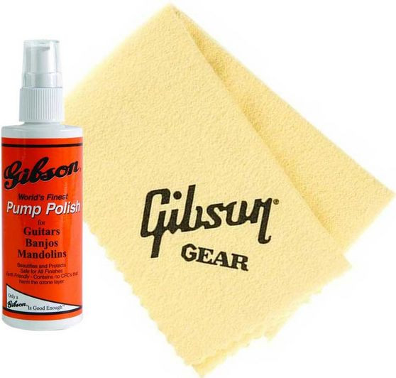 Hlavní obrázek Kytarová kosmetika GIBSON Pump Polish + Standard Polish Cloth