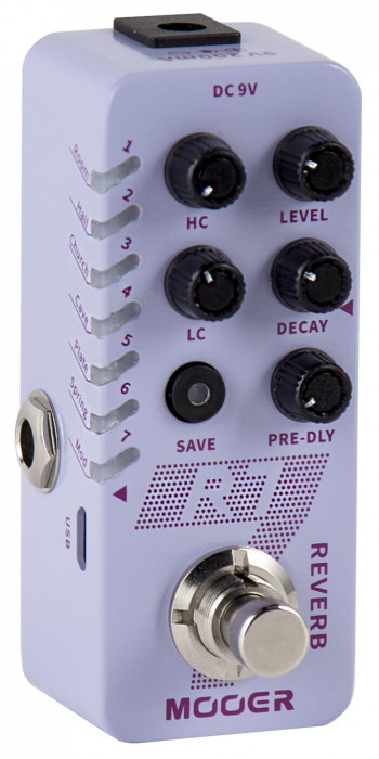 Hlavní obrázek Efekty MOOER R7 Reverb - Digital Reverb