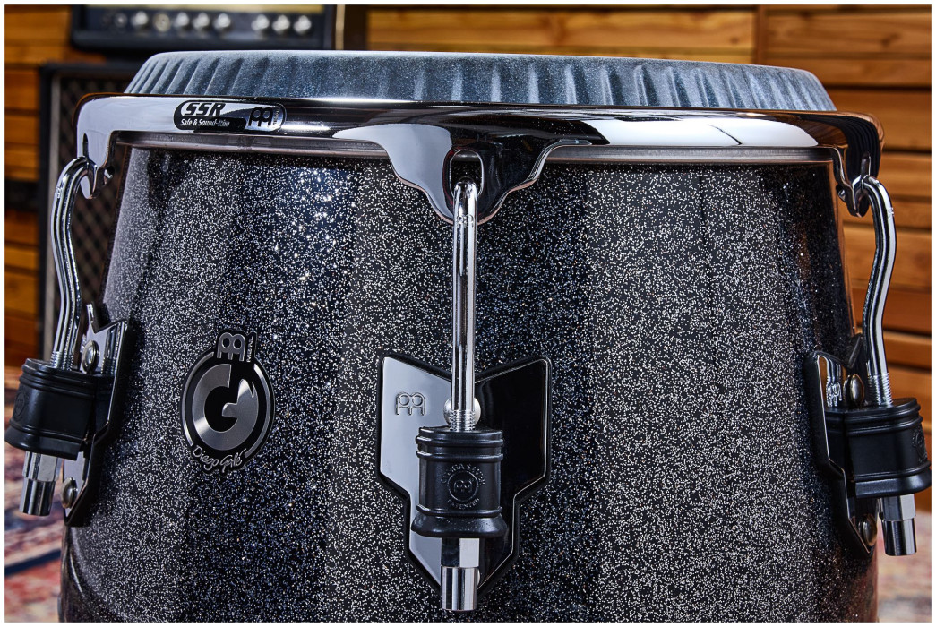 Hlavní obrázek Conga MEINL DG11MS Artist Diego Galé Quinto 11” REMO Black Calfskin Skyndeep - Midnight Star