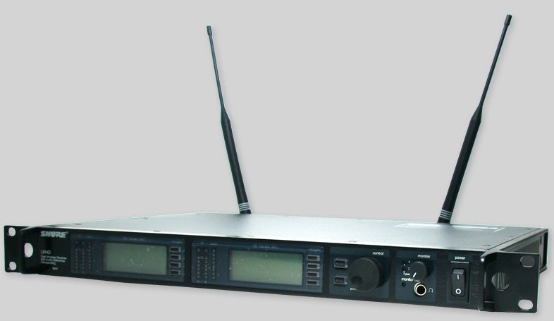 Hlavní obrázek Samostatné přijímače k bezdrátovým systémům SHURE UR4D+ G1 470 - 530 MHz