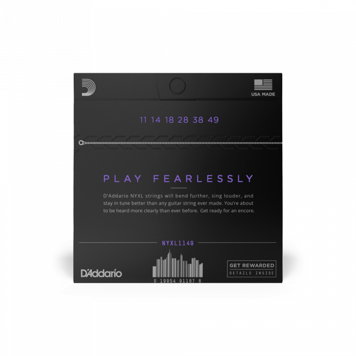 Hlavní obrázek Tvrdost .011 D'ADDARIO NYXL Medium 11-49