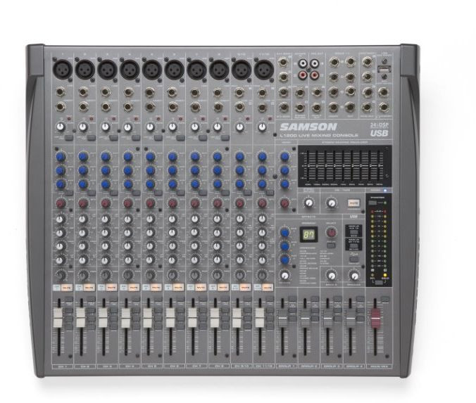 Hlavní obrázek Mixážní pulty s efektem SAMSON L1200