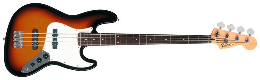 Hlavní obrázek JB modely FENDER Standard Jazz Bass® Rosewood Fingerboard, Brown Sunburst