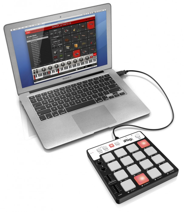 Hlavní obrázek MIDI kontrolery IK MULTIMEDIA iRig Pads