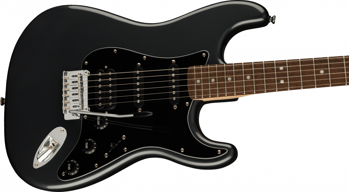 Hlavní obrázek Elektrické sety FENDER SQUIER Affinity Series Stratocaster HSS Pack - Charcoal Frost Metallic