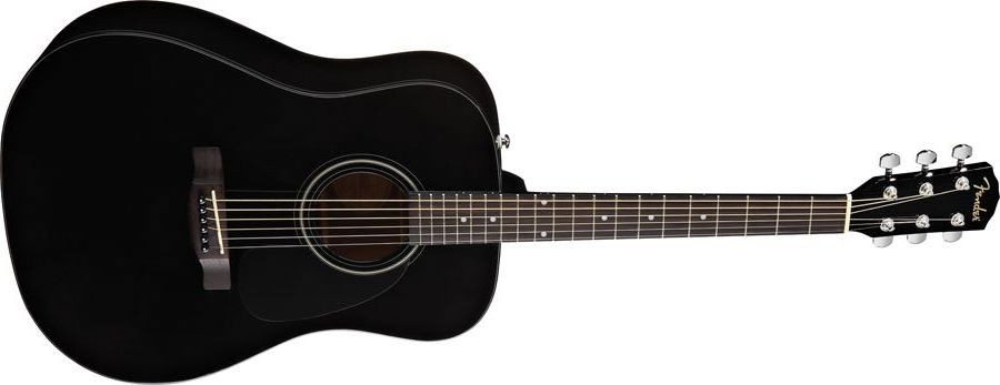 Hlavní obrázek Dreadnought FENDER CD60 Black