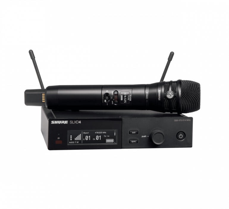 Hlavní obrázek Samostatné vysílače k bezdrátovým systémům SHURE SLXD2/K8B-G59
