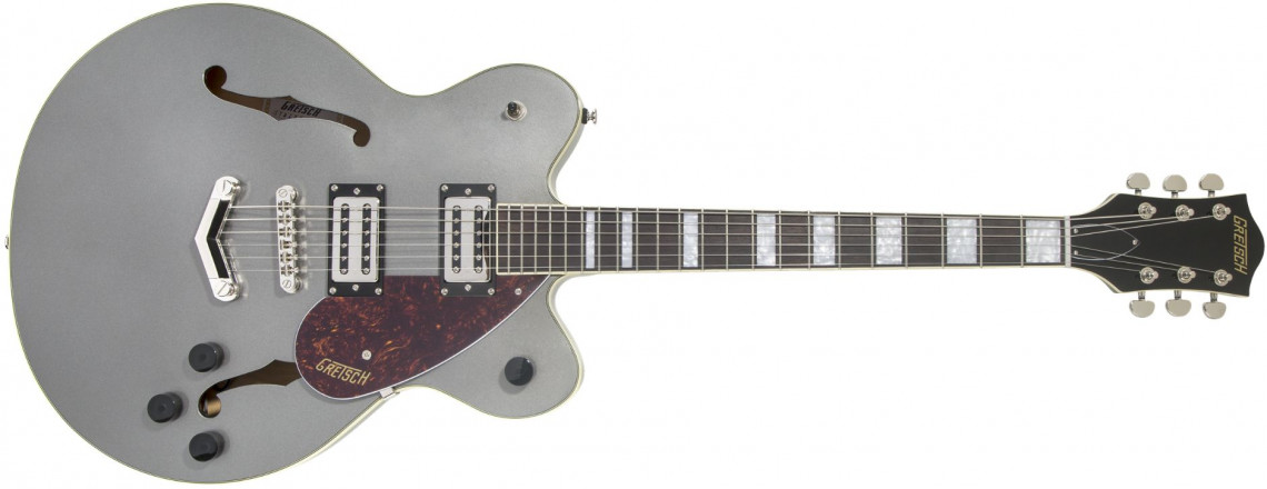 Hlavní obrázek Semiakustické a jazzové GRETSCH G2622 Streamliner Center Block V-Stoptail Phantom Metallic