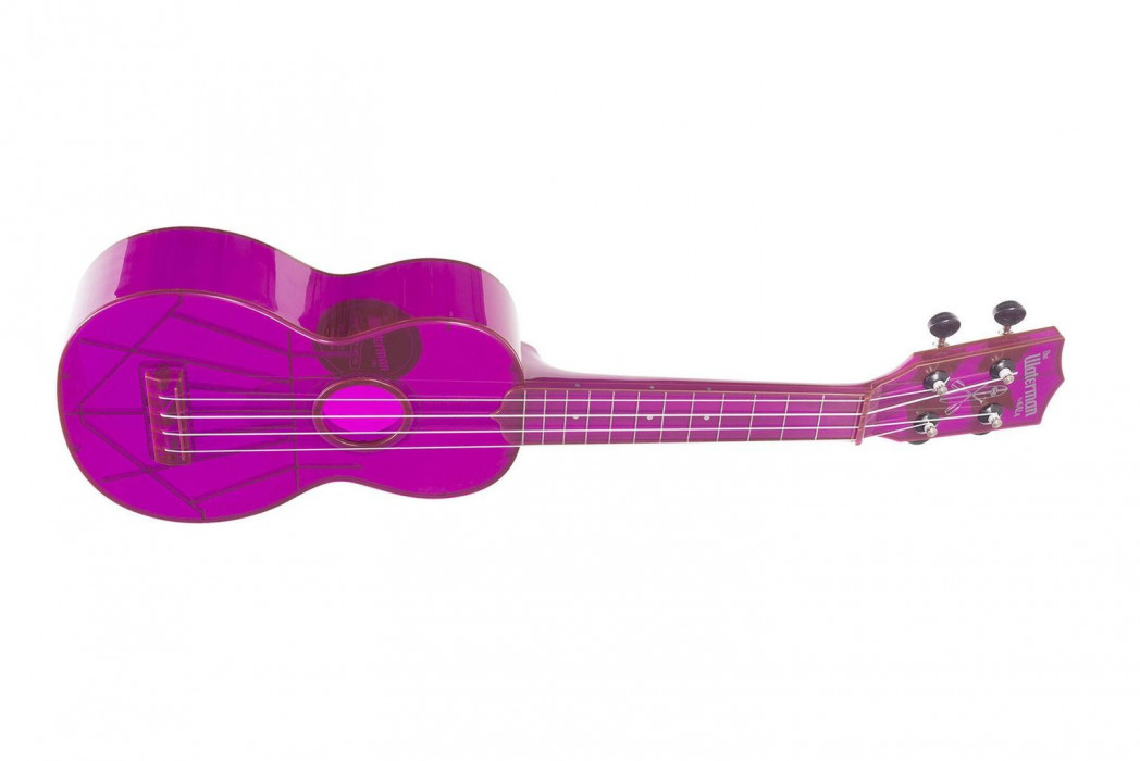 Hlavní obrázek Sopránové KALA Waterman Soprano Ukulele Fluorescent Purple Grape