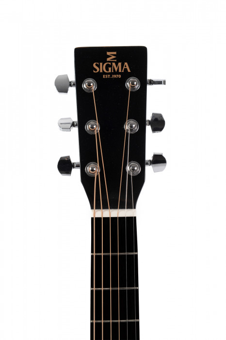 Hlavní obrázek Další tvary SIGMA GUITARS 000MC-1E-BK - Black High Gloss