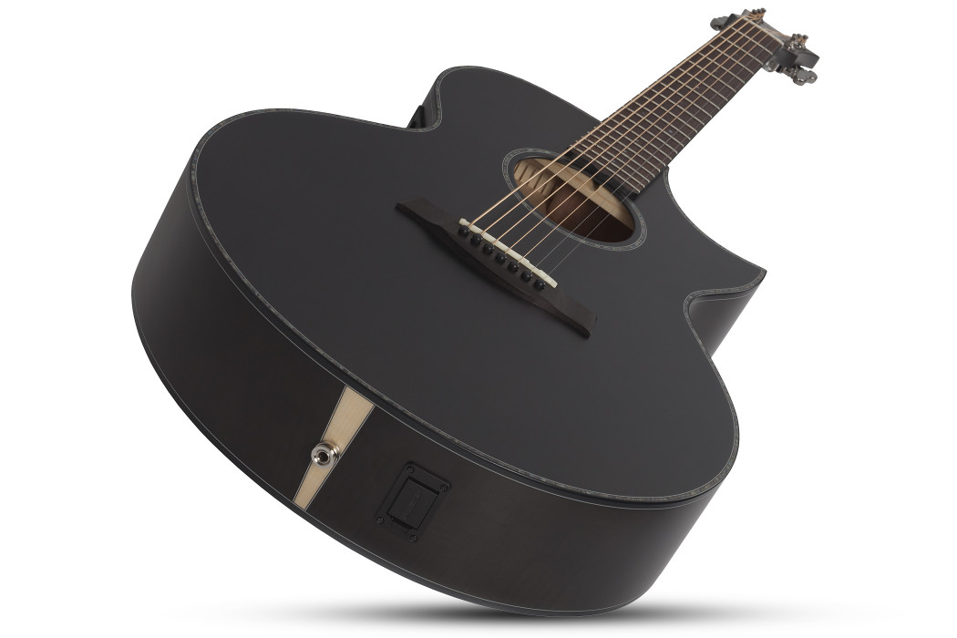 Hlavní obrázek Jumbo SCHECTER Orleans Stage-7 Acoustic - Satin See Thru Black