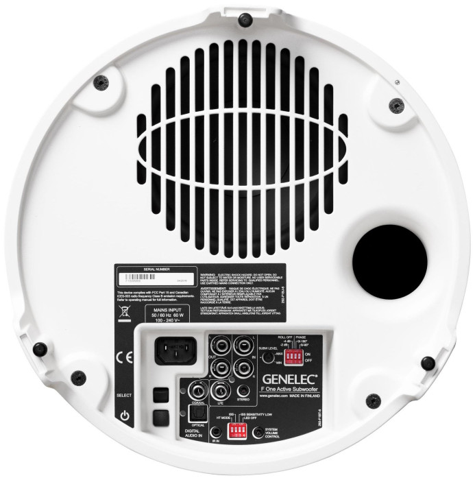 Hlavní obrázek Aktivní studiové subwoofery GENELEC F1BWM - F One