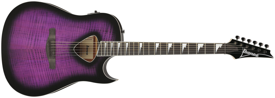 Hlavní obrázek Další tvary IBANEZ ALT50FA-TVT - Transparent Violet Sunburst High Gloss