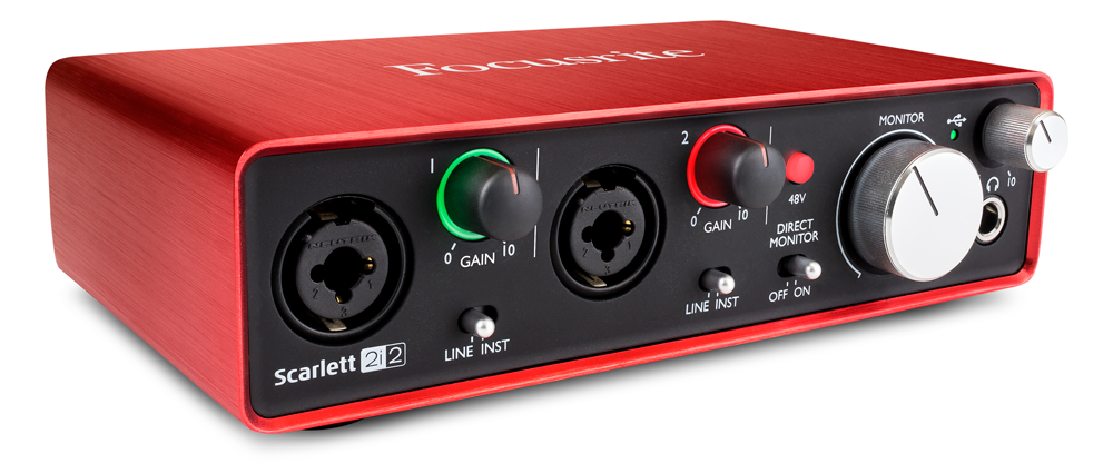 Hlavní obrázek USB zvukové karty FOCUSRITE Scarlett 2i2 2nd Gen