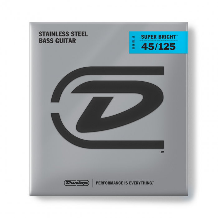 Levně Dunlop DBSBS45125 Stainless Steel Bass Medium
