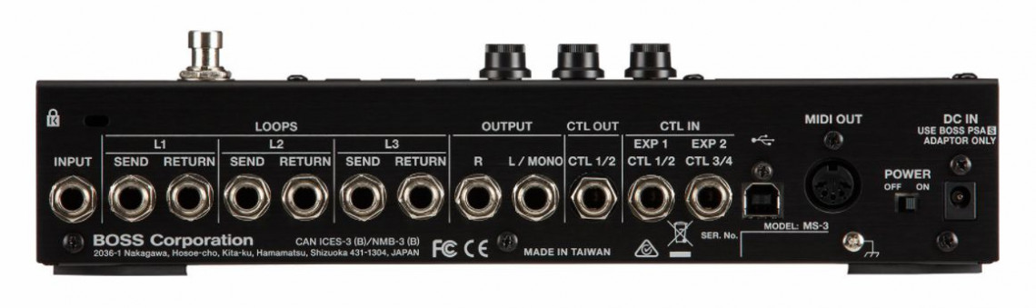 Hlavní obrázek Multiefekty, procesory BOSS MS-3