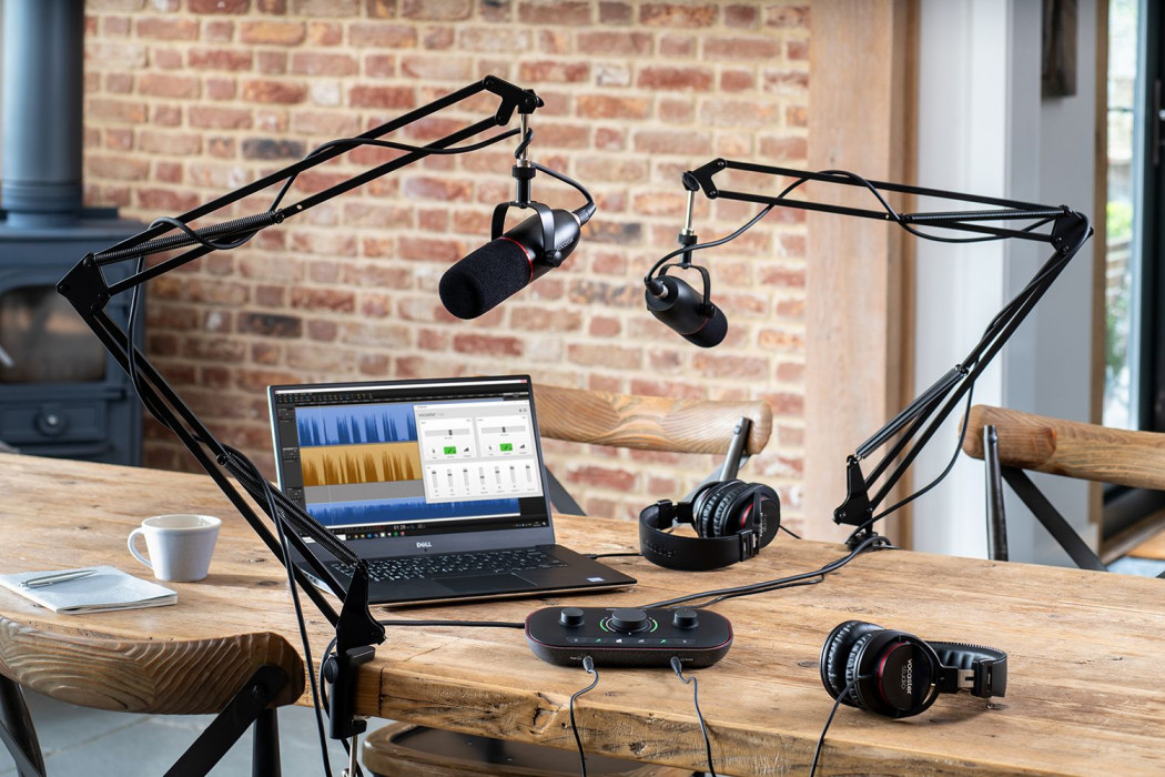 Hlavní obrázek Mikrofony pro rozhlasové vysílání FOCUSRITE Vocaster Two Studio