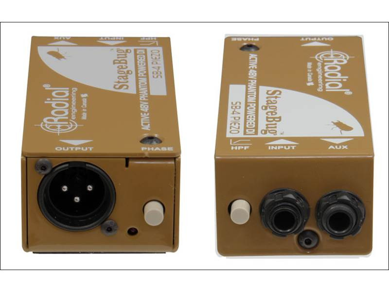 Hlavní obrázek DI boxy RADIAL StageBug SB-4 Piezo DI Box