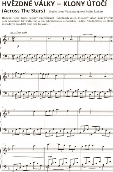 Hlavní obrázek Zpěvníky a učebnice PUBLIKACE Filmový klavír aneb melodie z velkých filmů pro malé i větší pianisty 3 - Radim Linhart