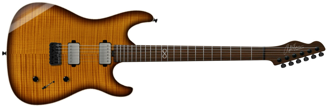 Hlavní obrázek Superstrat CHAPMAN Scout Legacy - Tiger Eye Burst