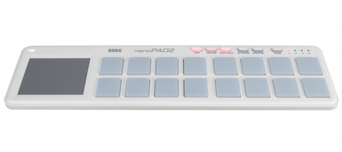 Hlavní obrázek MIDI kontrolery KORG NANOPAD2 WH