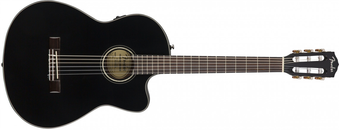 Hlavní obrázek Klasické kytary FENDER CN-140SCE Black