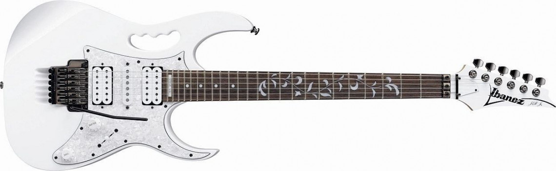 Hlavní obrázek Superstrat IBANEZ JEM555 WH Rosewood Fingerboard - White