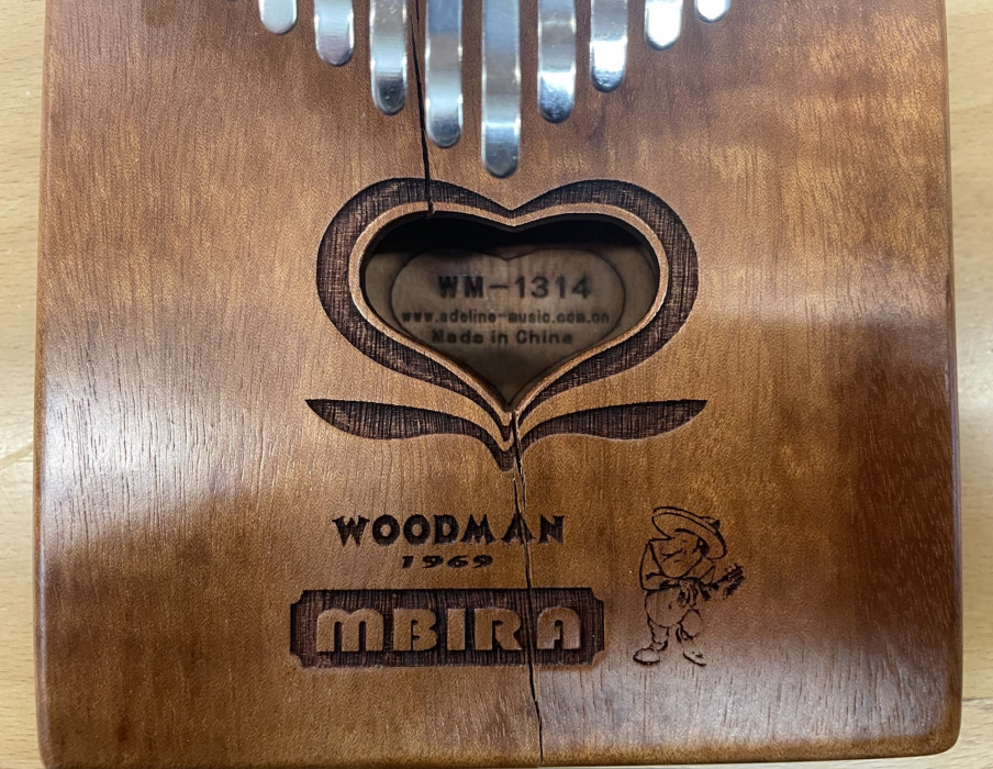 Hlavní obrázek Perkuse WOODMAN Kalimba MBIRA B-STOCK