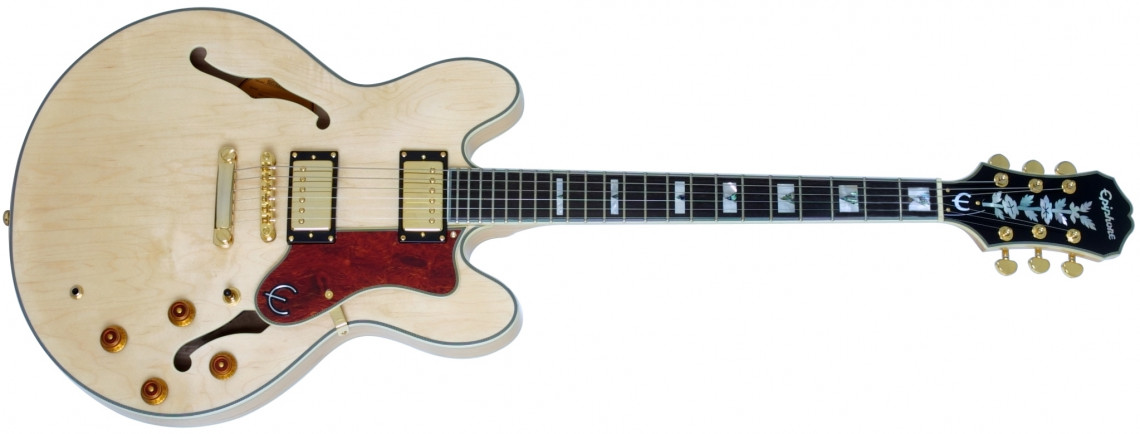 Hlavní obrázek Semiakustické a jazzové EPIPHONE Sheraton II, Rosewood Fingerboard - Natural