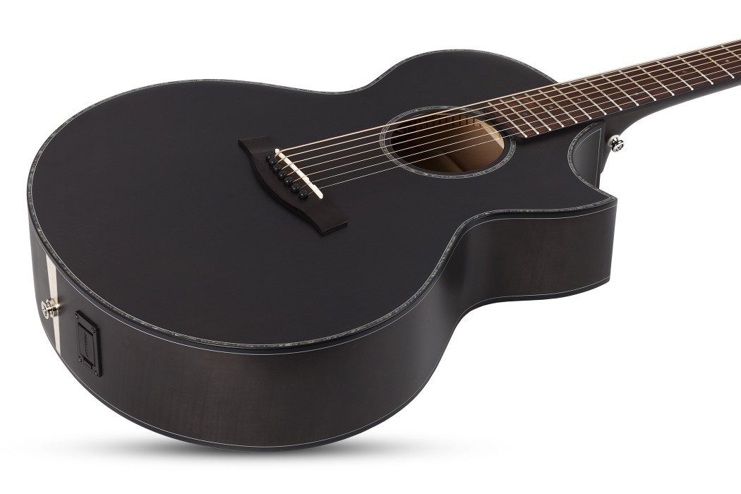 Hlavní obrázek Jumbo SCHECTER Orleans Stage-7 Acoustic - Satin See Thru Black