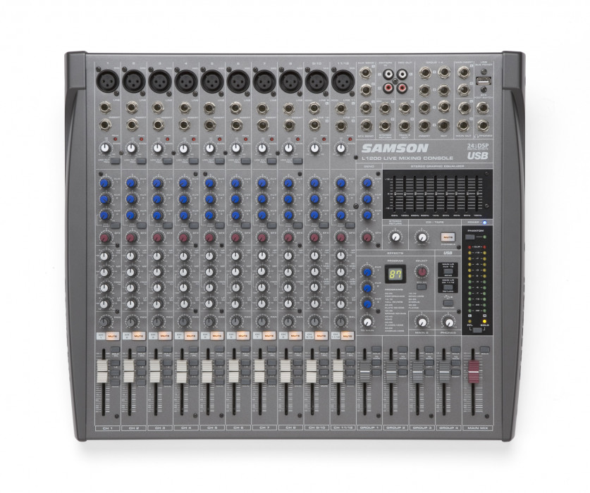 Hlavní obrázek Mixážní pulty s efektem SAMSON L1200