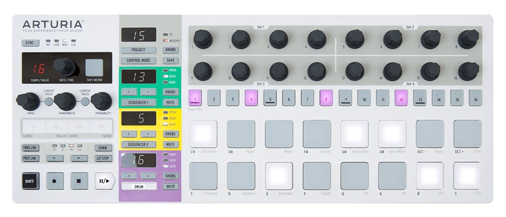 Hlavní obrázek MIDI kontrolery ARTURIA BeatStep Pro