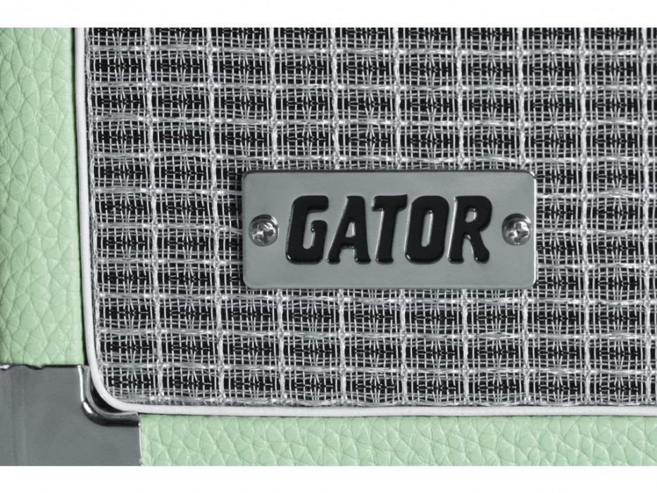 Hlavní obrázek Tvrdá pouzdra GATOR Vintage Amp Vibe Rack Case – 2U Seafoam Green