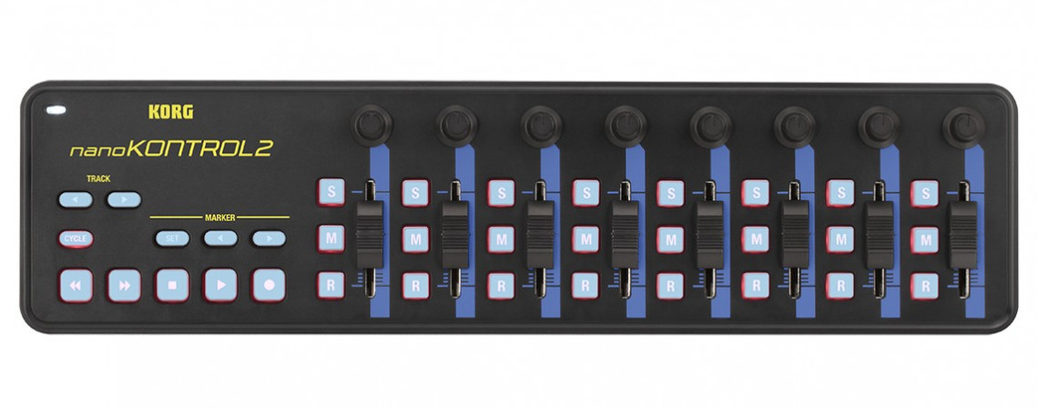 Hlavní obrázek MIDI kontrolery KORG nanoKONTROL2 BLYL
