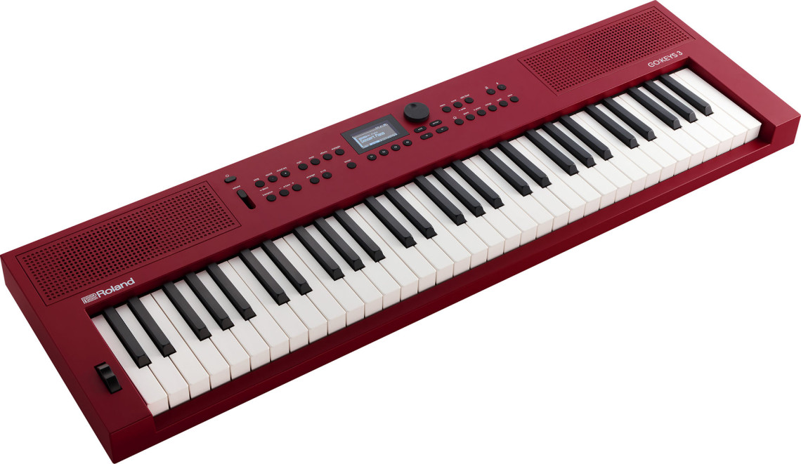 Hlavní obrázek Keyboardy s dynamikou ROLAND GO:KEYS 3 - Dark Red