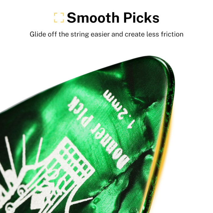 Hlavní obrázek Ostatní  DONNER EC854 Celluloid Guitar Picks 16 Pack