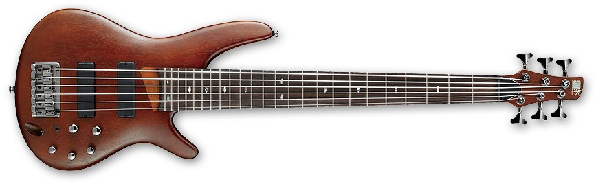 Hlavní obrázek 6 a vícestrunné IBANEZ SR506 Brown Mahagony