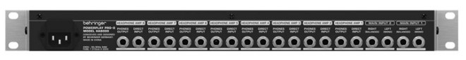Hlavní obrázek Sluchátkové zesilovače a distributory BEHRINGER HA8000 POWERPLAY PRO-8