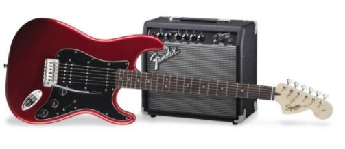 Hlavní obrázek Elektrické sety FENDER SQUIER Affinity Stratocaster Pack HSS Candy Apple Red