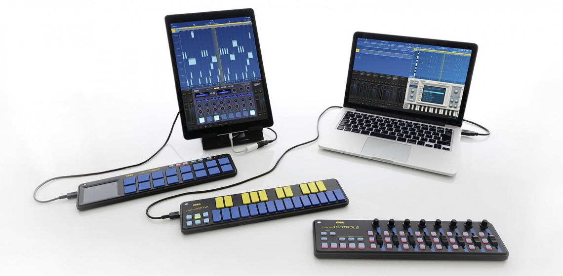 Hlavní obrázek MIDI kontrolery KORG nanoKONTROL2 BLYL